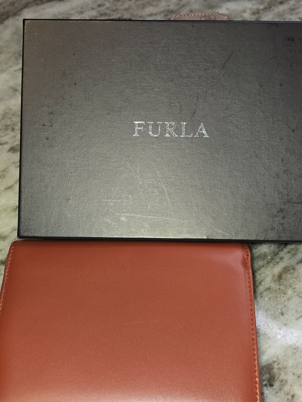 Furla Red Leather Wallet - Picture 3 of 6